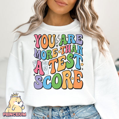 You Are More Than Test Score Png, Rock The Test Png, Teacher Quotes, Groovy Test Day
