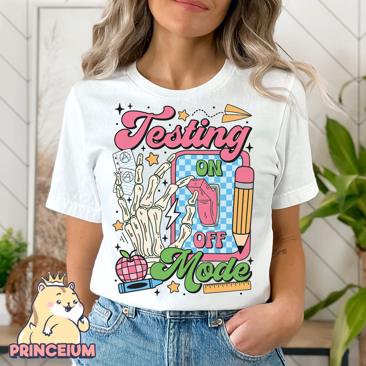 Test Day Mode On & Off Png, Rock The Test Png, Teacher Quotes, Groovy Test Day