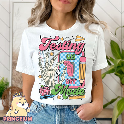 Test Day Mode On & Off Png, Rock The Test Png, Teacher Quotes, Groovy Test Day
