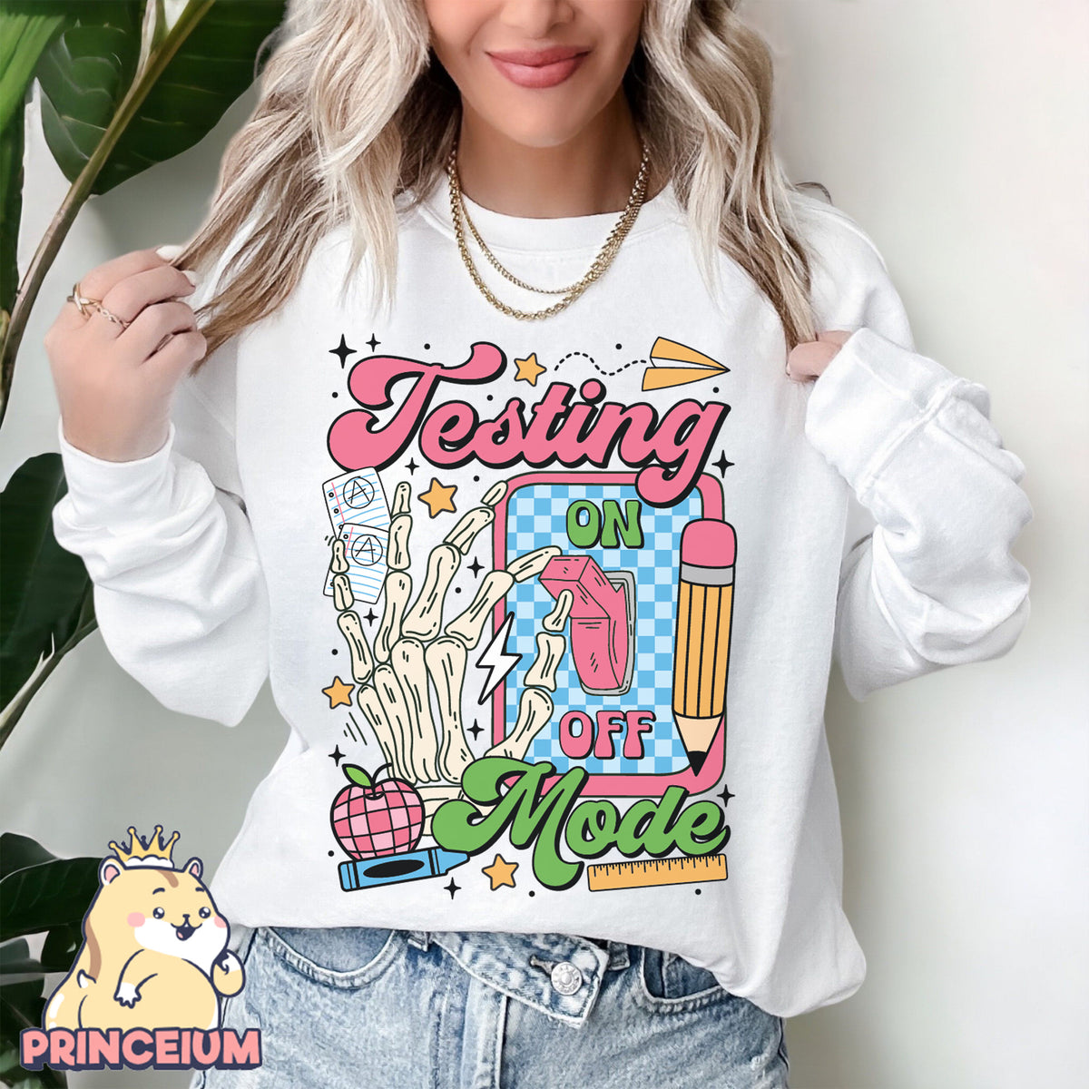 Test Day Mode On & Off Png, Rock The Test Png, Teacher Quotes, Groovy Test Day