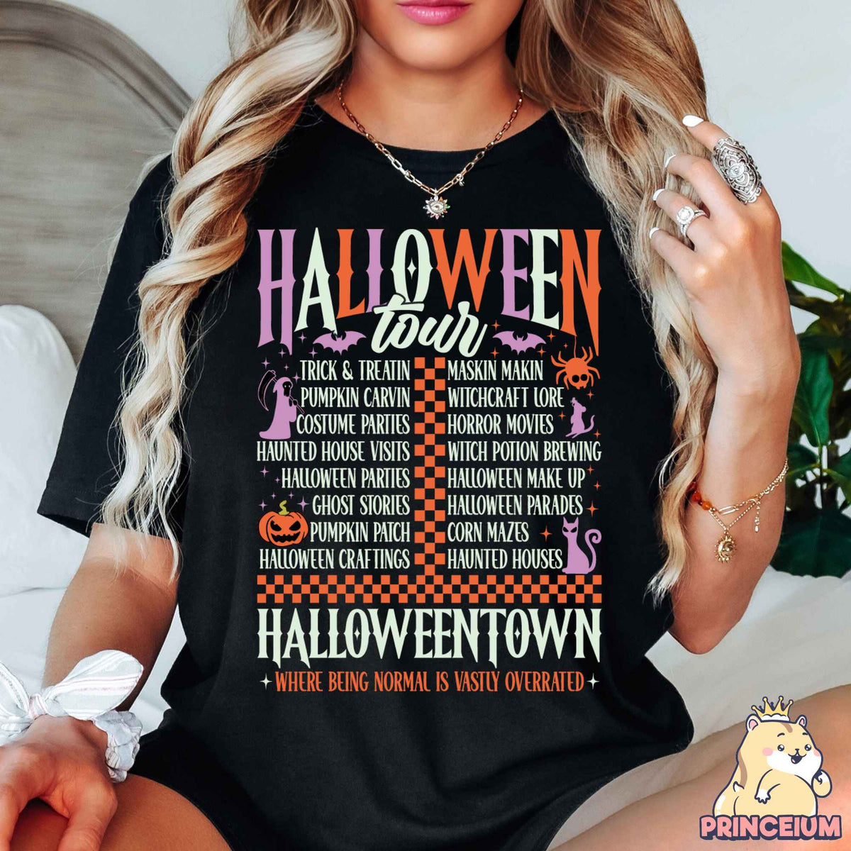 Halloween Tour Png Design, Halloween Png, Fall Shirt Png, Trick or Treat Halloween Pumpkin