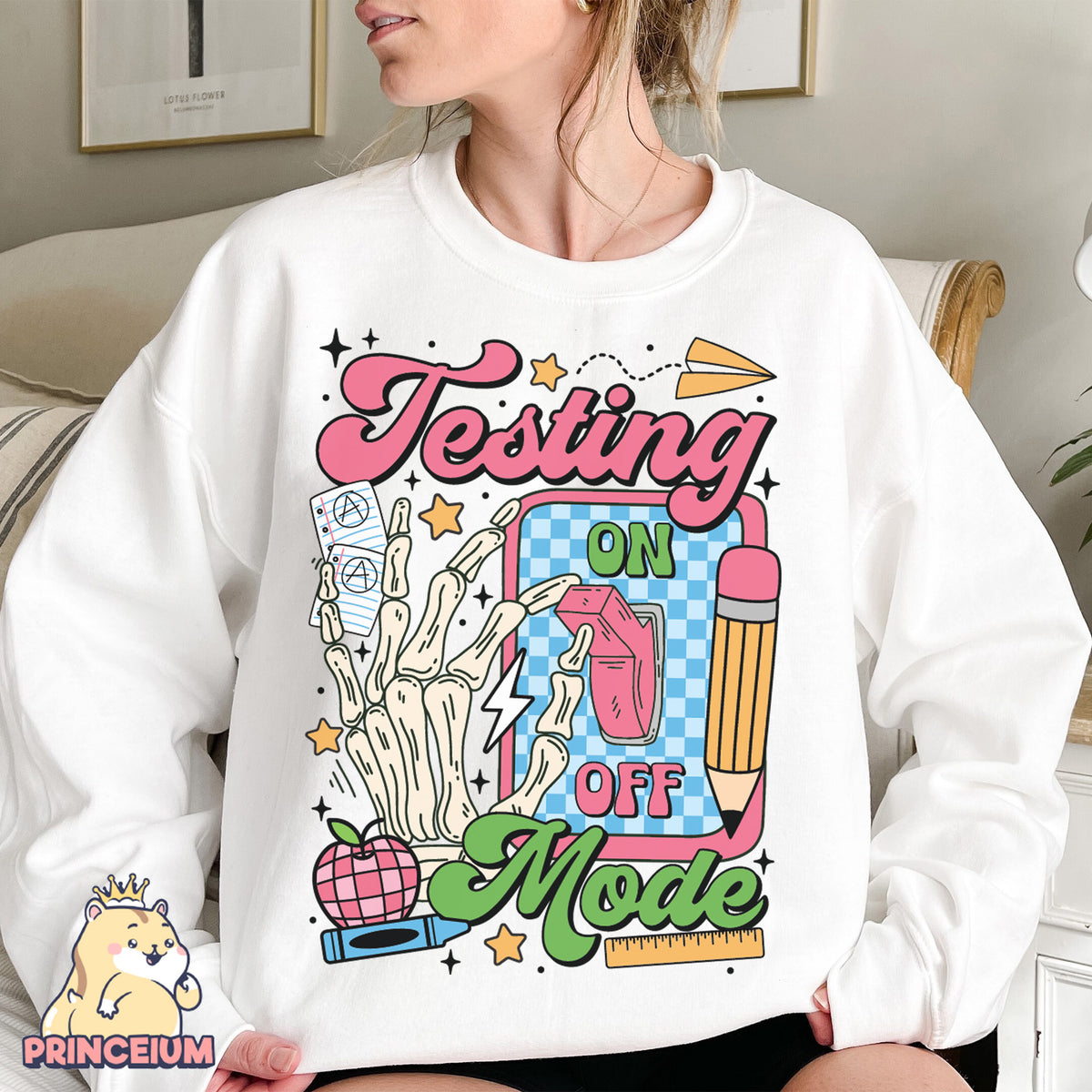 Test Day Mode On & Off Png, Rock The Test Png, Teacher Quotes, Groovy Test Day