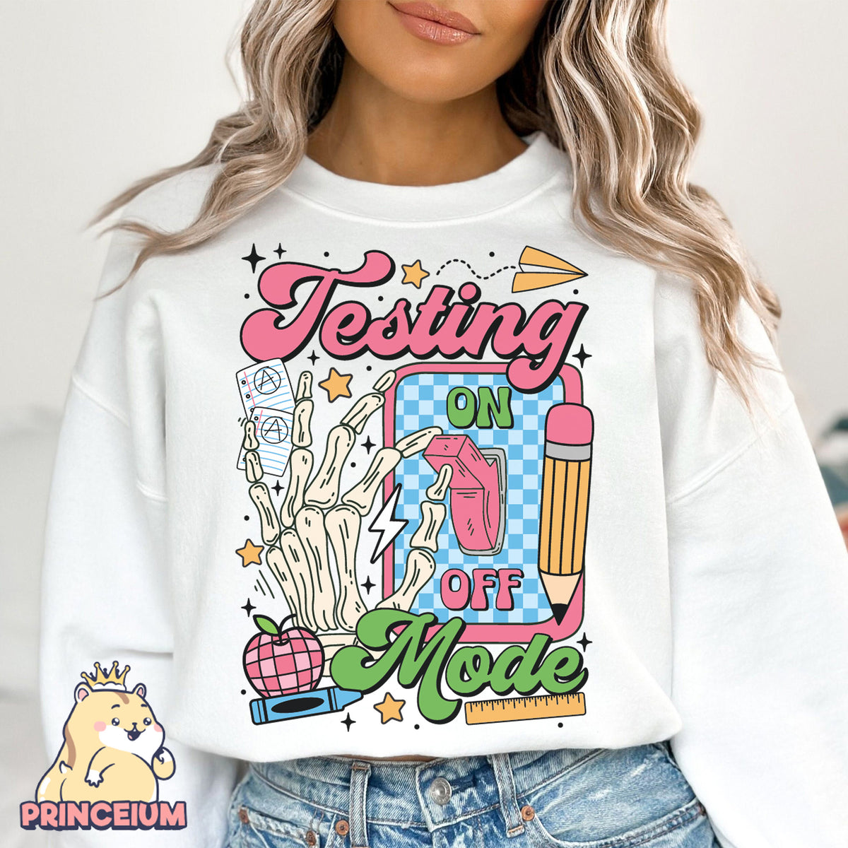 Test Day Mode On & Off Png, Rock The Test Png, Teacher Quotes, Groovy Test Day