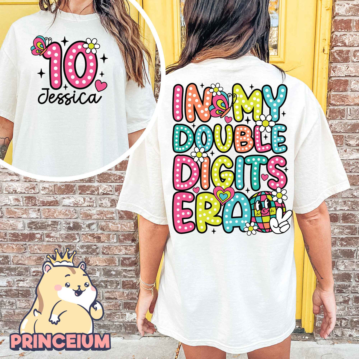 In My Double Digits Era PNG, Double Digits Era Png, Ten Birthday Png, Double Digits, Birthday Boy Girls, 10th Birthday PNG,