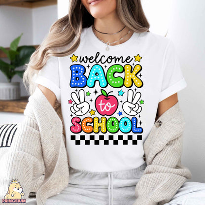 Welcome Back to School Png, ABCD Teacher Tour Png, End of Year Png, Back to School, Teacher Gift, Kindergarten Teacher, Elementary School Sublimation