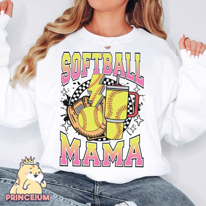 Softball Mom Png, Softball Mom Sublimation Design, Mother Day Gift Download Files