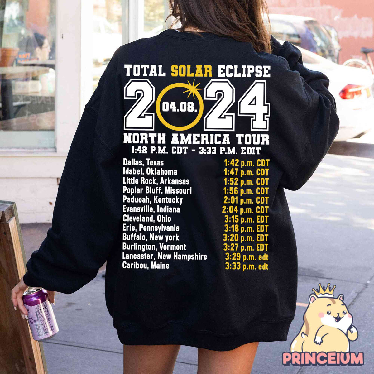 Total Solar Eclipse April 8 Png, Astronomy Lover, Eclipse Event 2024
