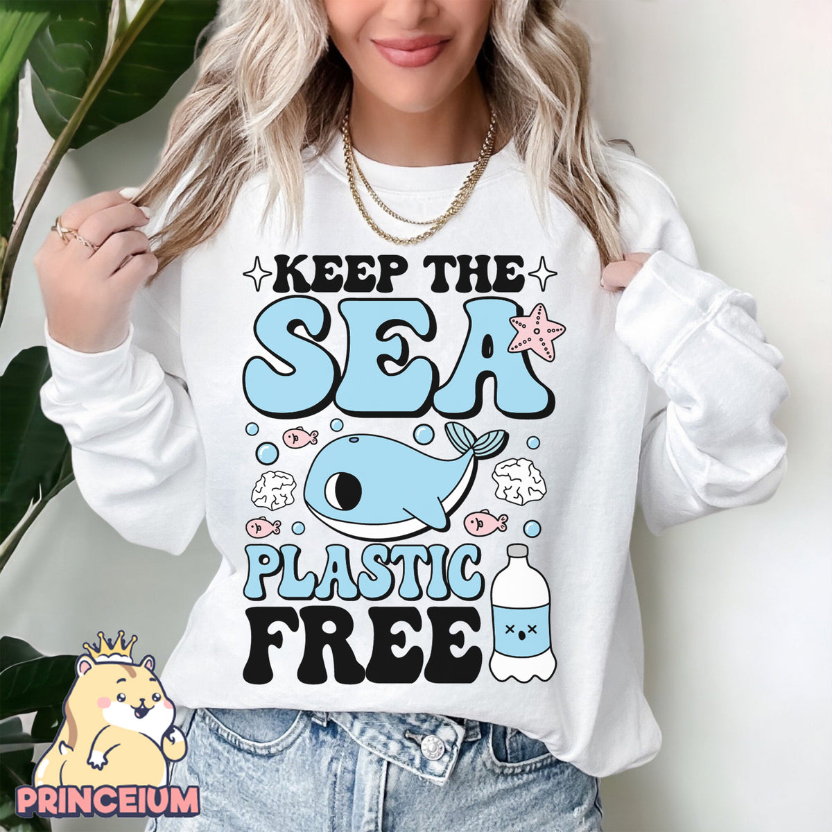 Keep the Sea Plastic Free Png, Earth Day Png, Earth Sublimation, Save Planet Png, Climate Change Png