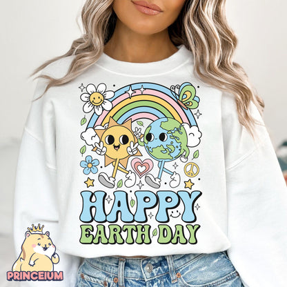 Happy Earth Day Png, Earth Day Png, Earth Sublimation, Save Planet Png, Climate Change Png