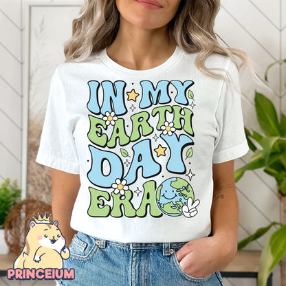 In My Earth Day Era Png, Earth Day Png, Earth Sublimation, Save Planet Png, Climate Change Png