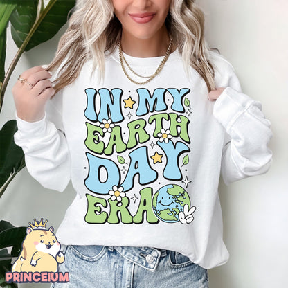 In My Earth Day Era Png, Earth Day Png, Earth Sublimation, Save Planet Png, Climate Change Png