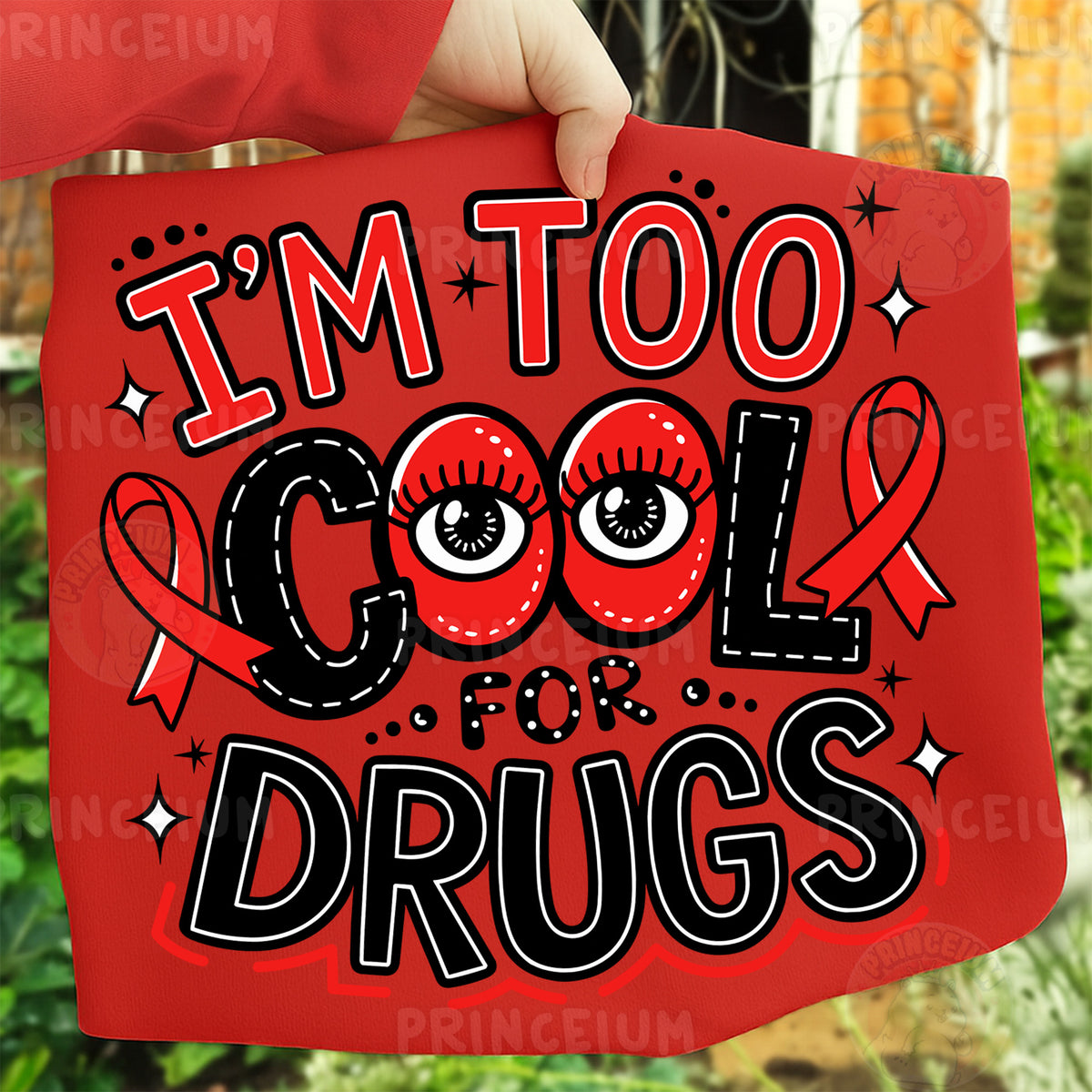 Red Ribbon Week Bundle Png, In October We Wear, Red Ribbon Week Png, Drug-Free, Anti-Drug Svg, Red ribbon Week, Sublimation Designs, Digital