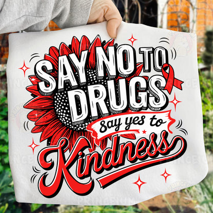 Red Ribbon Week Bundle Png, In October We Wear, Red Ribbon Week Png, Drug-Free, Anti-Drug Svg, Red ribbon Week, Sublimation Designs, Digital