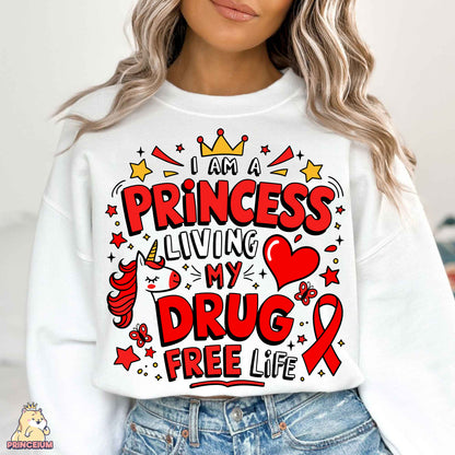 Red Ribbon Week Bundle Png, In October We Wear, Red Ribbon Week Png, Drug-Free, Anti-Drug Svg, Red ribbon Week, Sublimation Designs, Digital