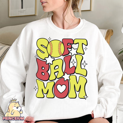 Softball Mom Png, Softball Mom Sublimation Design, Mother Day Gift Download Files