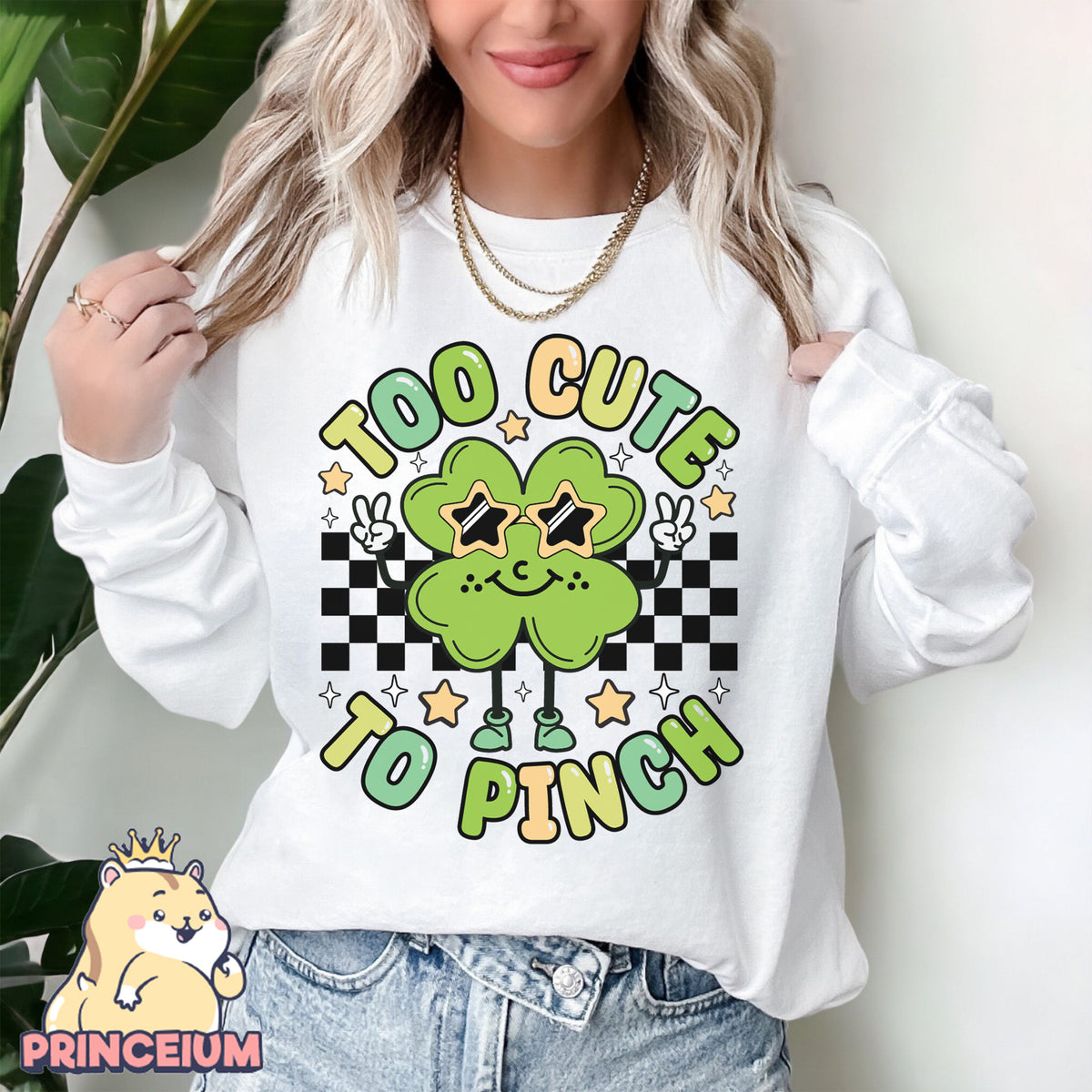 Too Cute To Pinch Png, Boys St Patrick Day Png, Shamrock Png, Retro Clover Png, Happy St Patrick Day, Irish Day, Digital Download Files