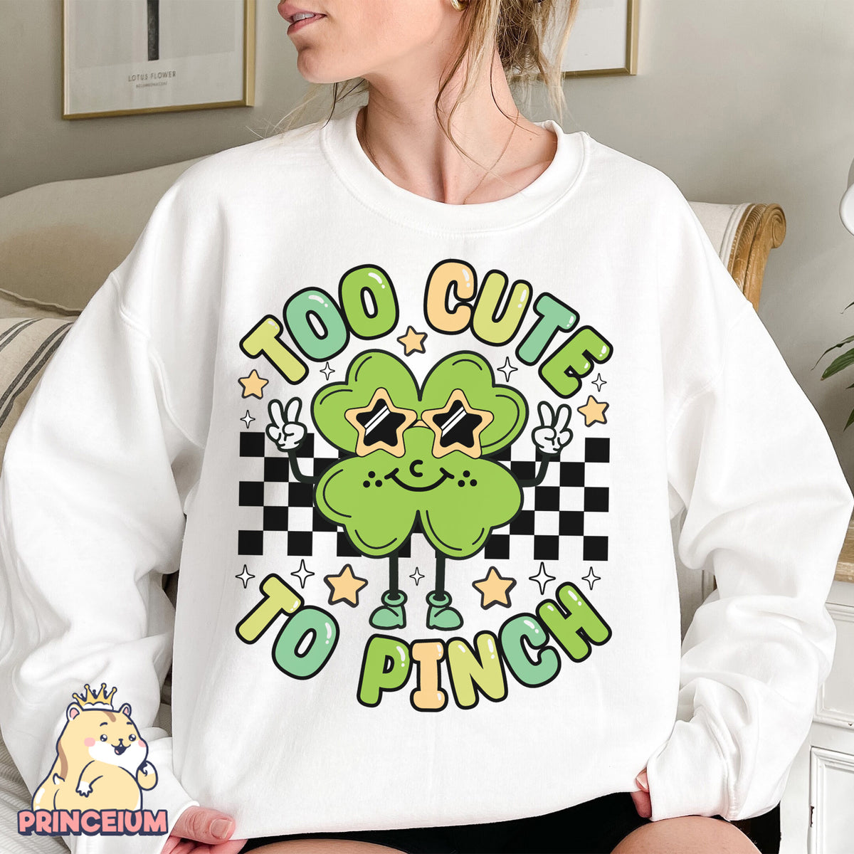 Too Cute To Pinch Png, Boys St Patrick Day Png, Shamrock Png, Retro Clover Png, Happy St Patrick Day, Irish Day, Digital Download Files