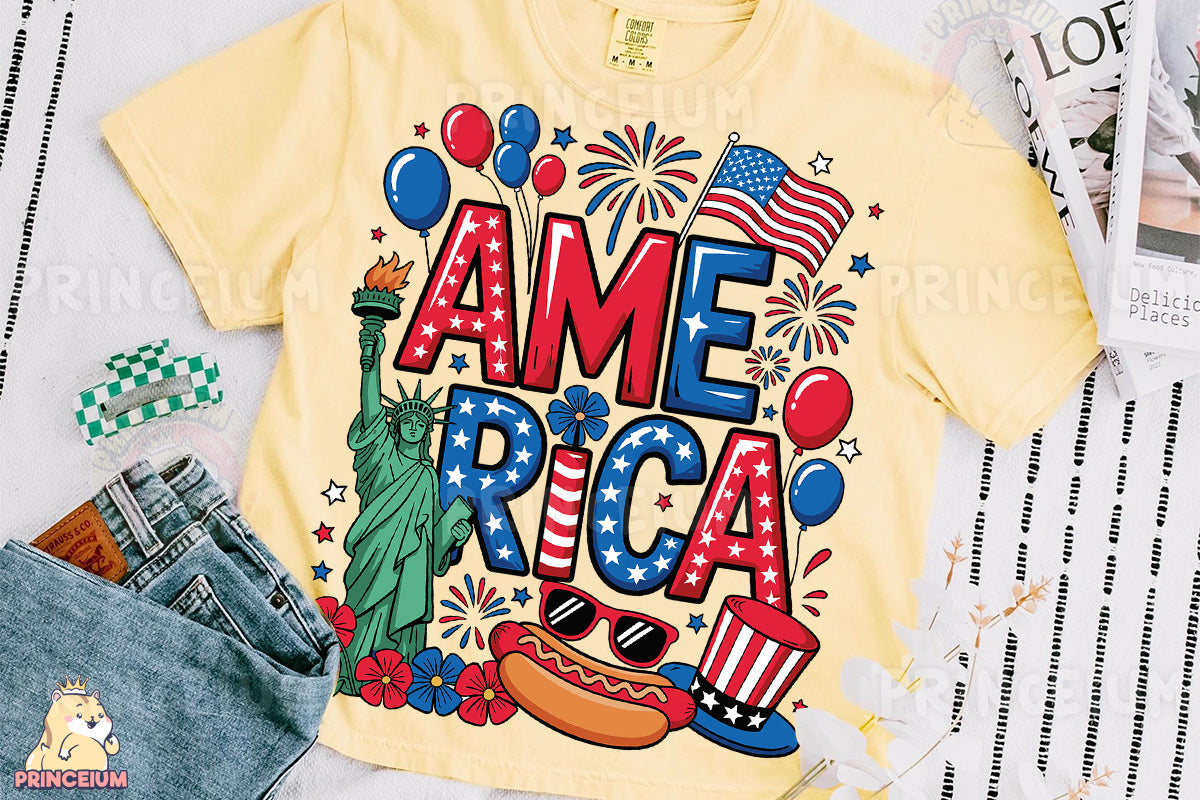 a t - shirt that says ame pica on it