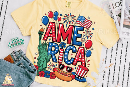 a t - shirt that says ame pica on it