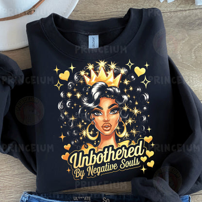 a t - shirt with a picture of a woman wearing a crown