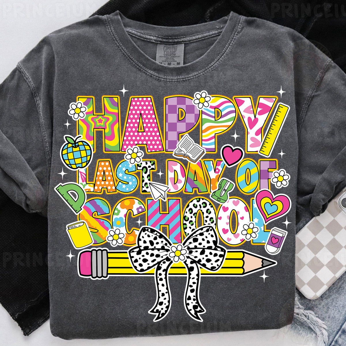a t - shirt with the words happy birthday written on it