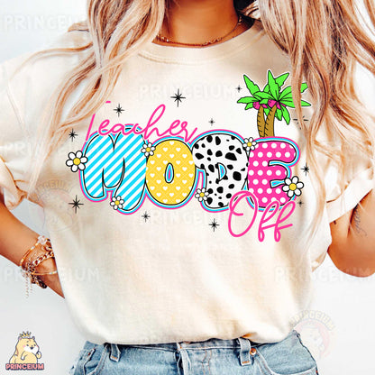 a woman wearing a t - shirt with the word boo boo on it