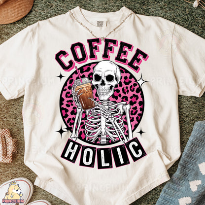 a t - shirt with a skeleton holding a football