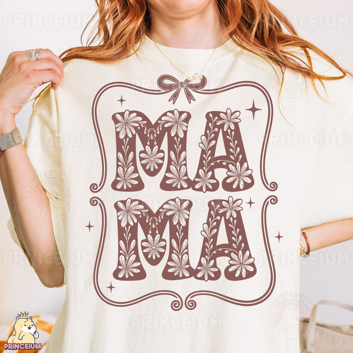 a woman wearing a t - shirt that says am am
